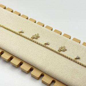 Bratara placata cu aur 18k