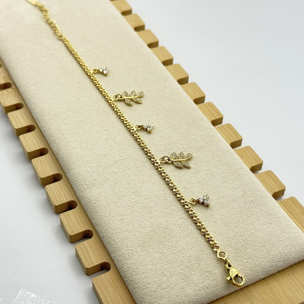 Bratara placata cu aur 18k