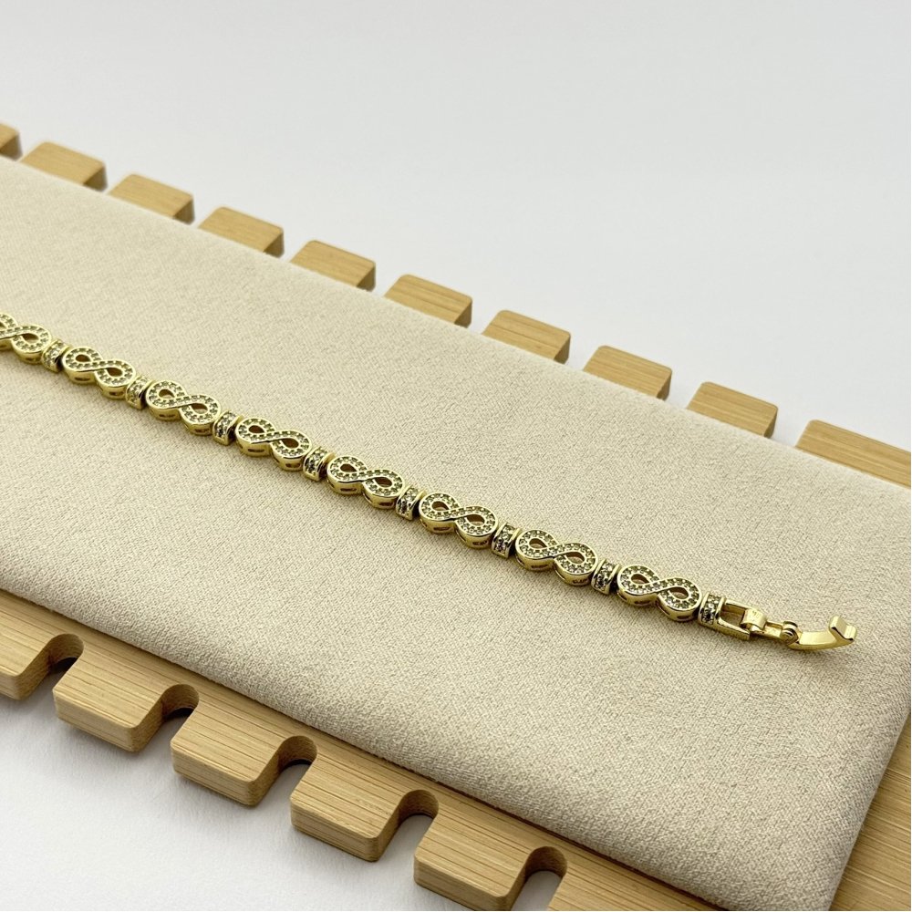 Bratara placata cu aur 18k