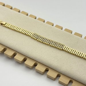 Bratara placata cu aur 18k