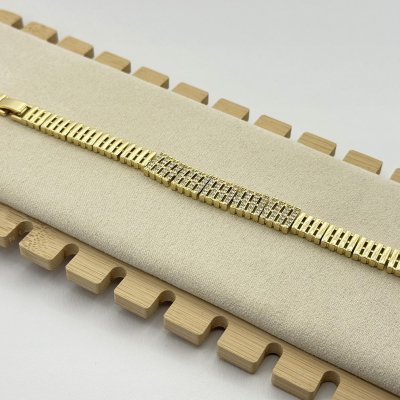 Bratara placata cu aur 18k