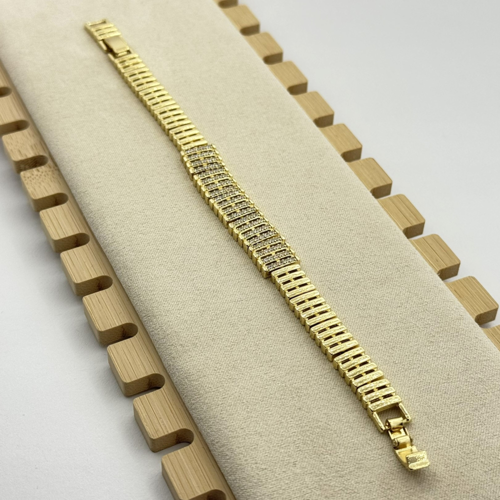Bratara placata cu aur 18k