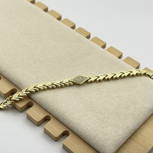 Bratara placata cu aur 18k