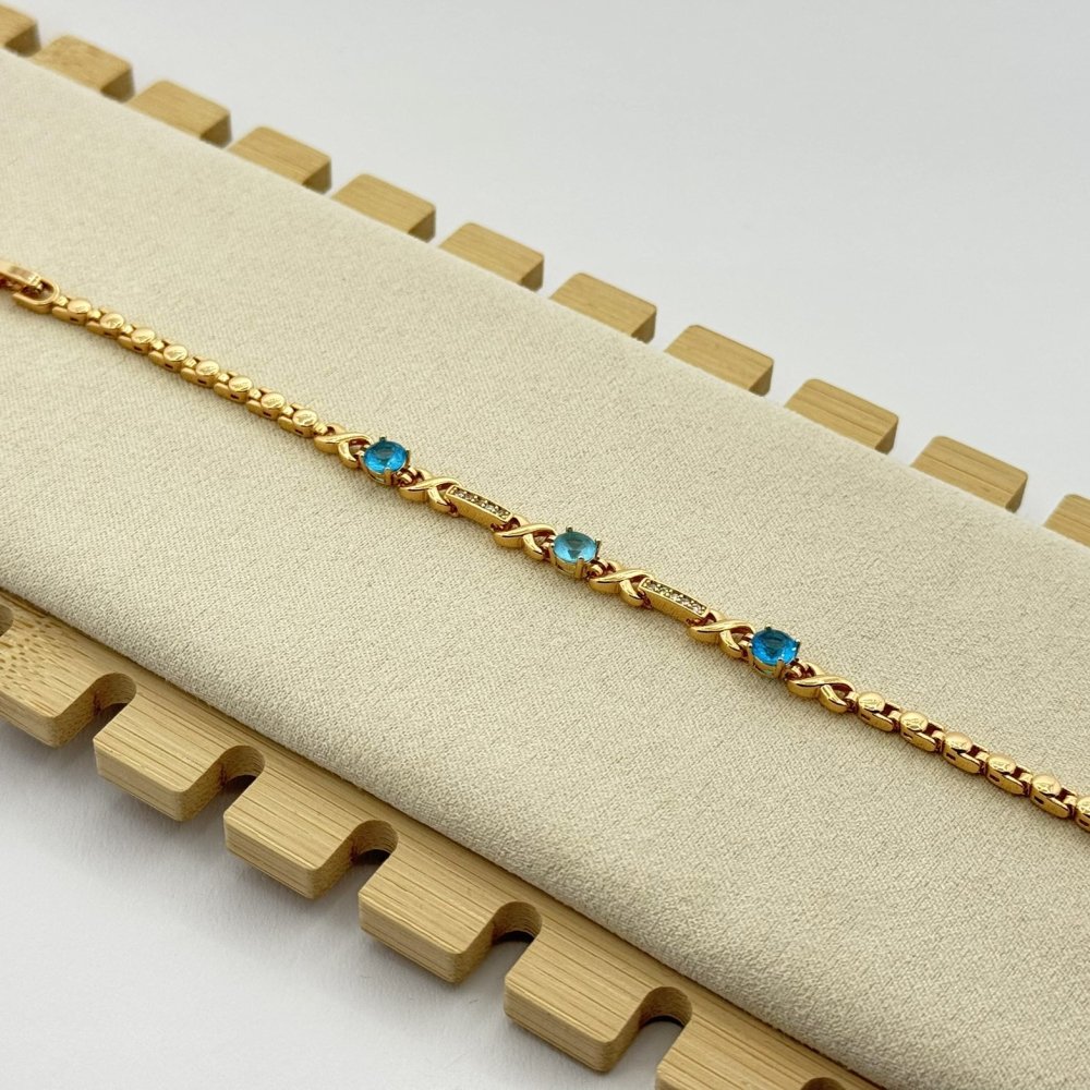 Bratara placata cu aur 18k