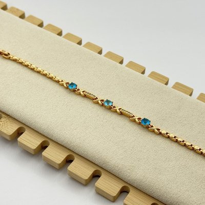 Bratara placata cu aur 18k