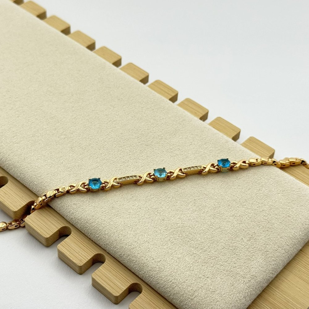 Bratara placata cu aur 18k