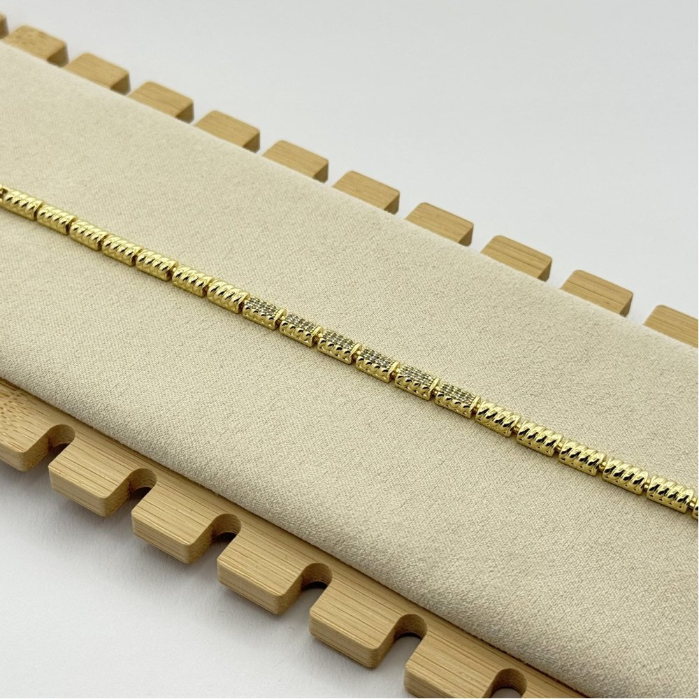 Bratara placata cu aur 18k