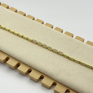 Bratara placata cu aur 18k