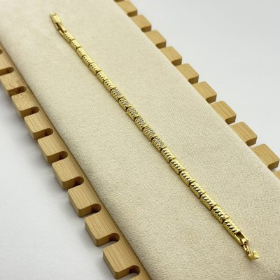 Bratara placata cu aur 18k