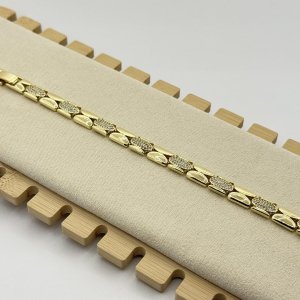 Bratara placata cu aur 18k