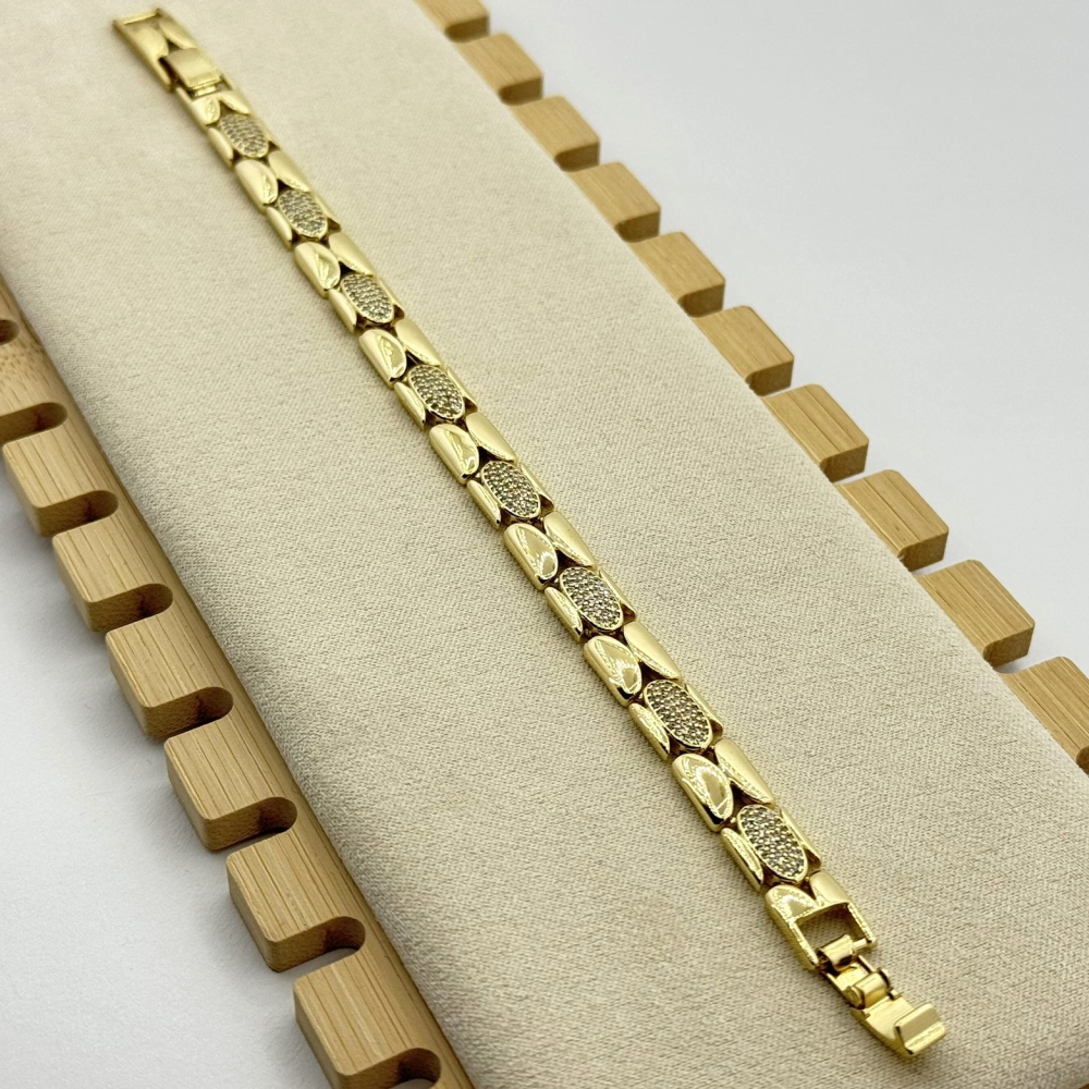 Bratara placata cu aur 18k