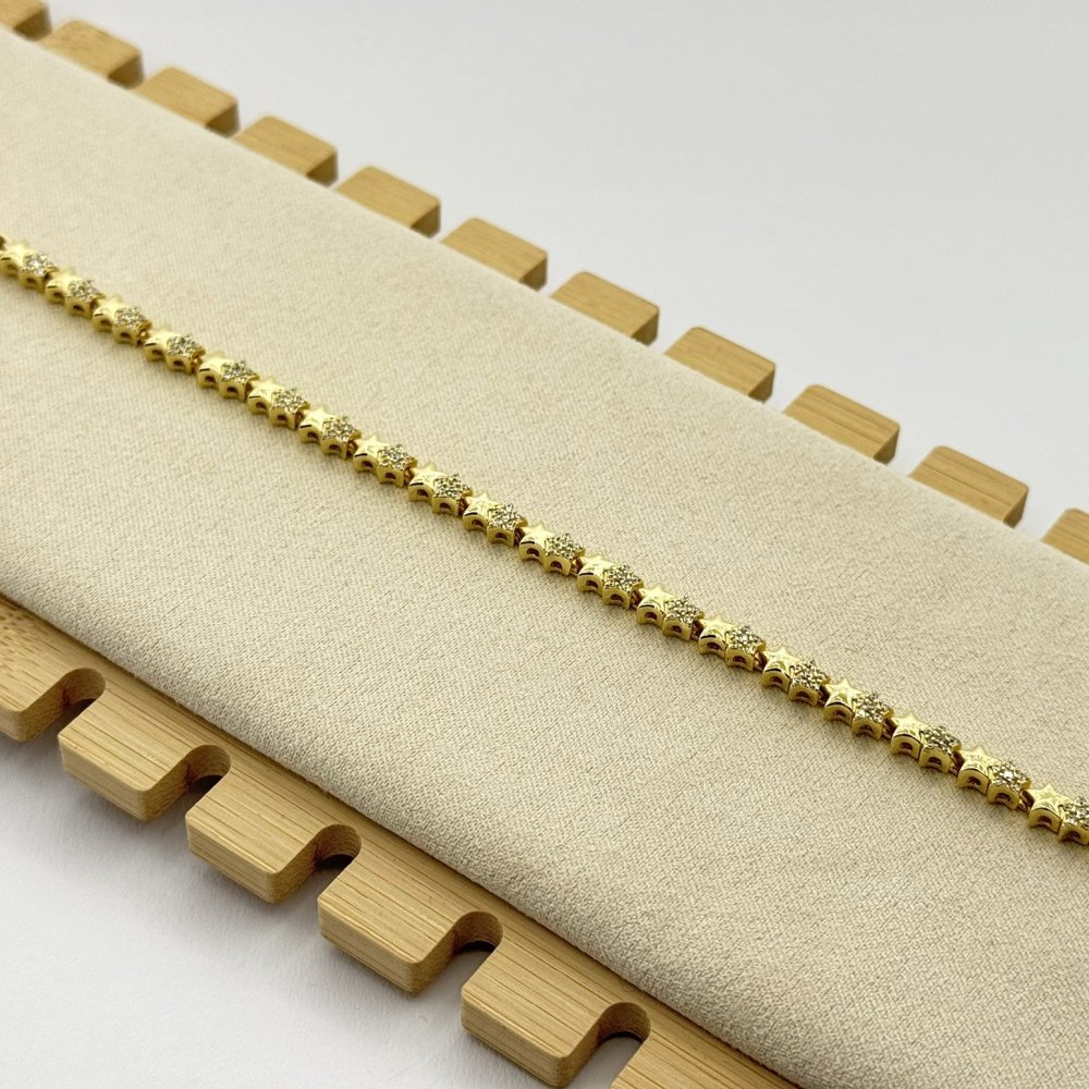 Bratara placata cu aur 18k