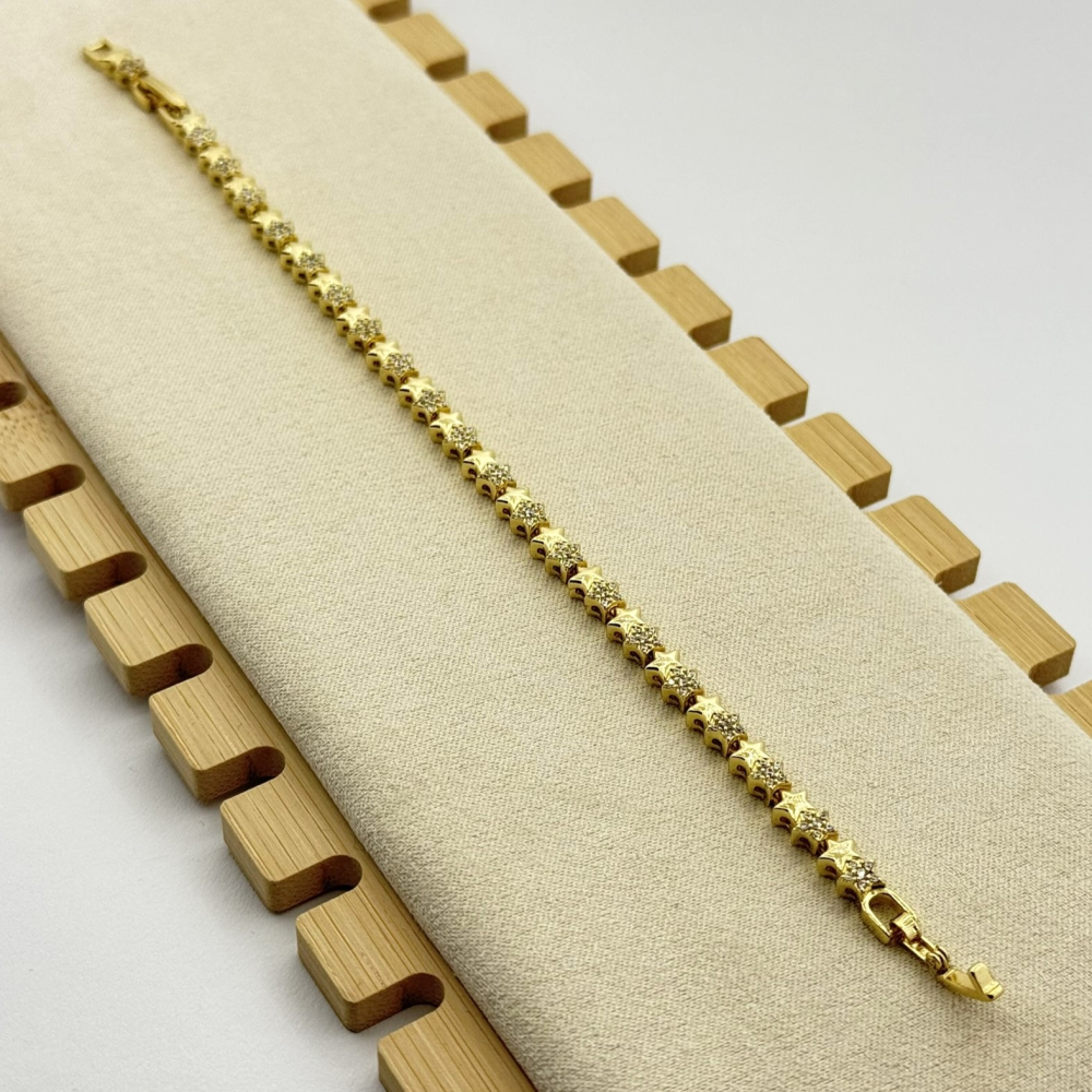 Bratara placata cu aur 18k
