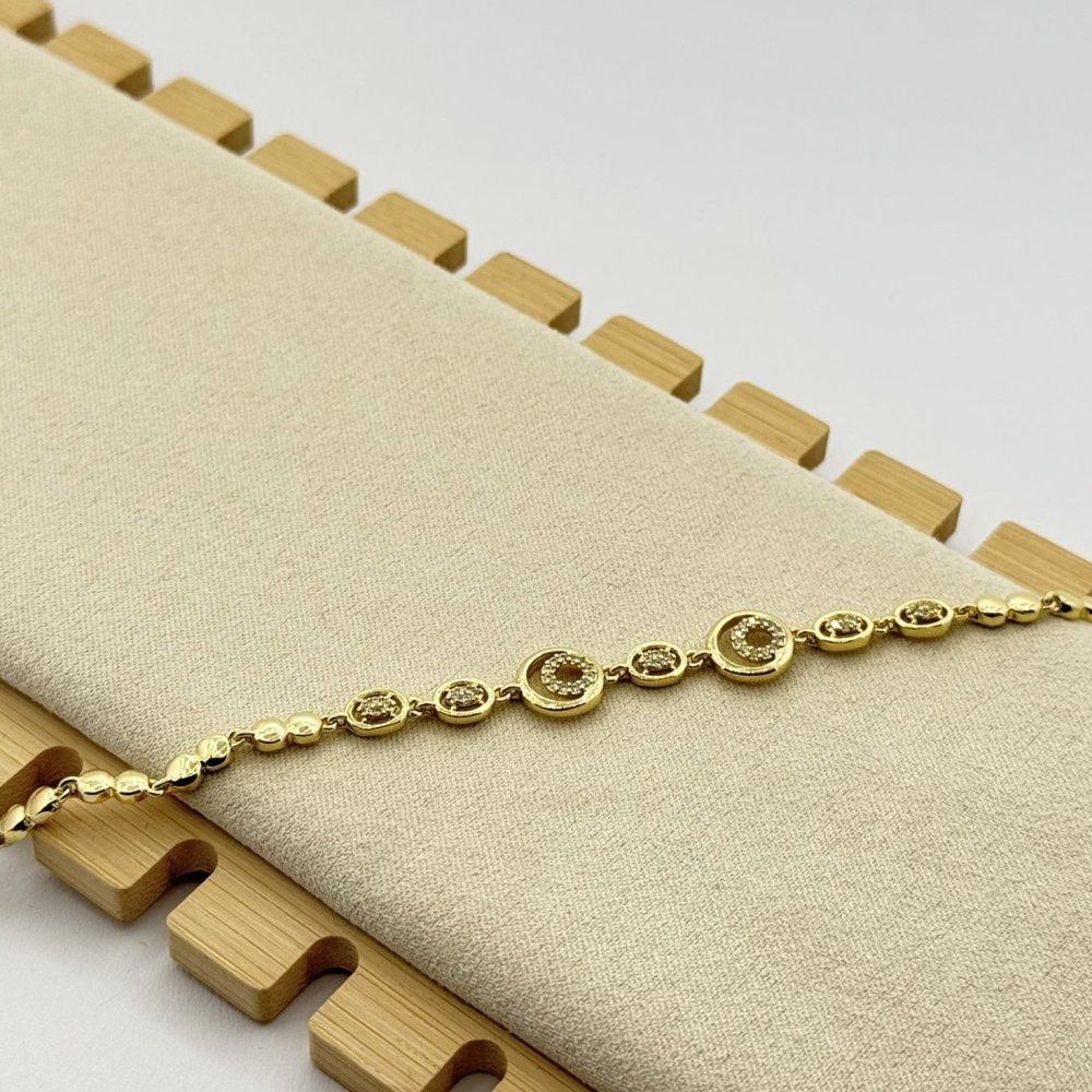 Bratara placata cu aur 18k