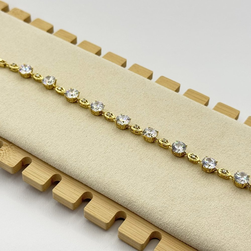 Bratara placata cu aur 18k