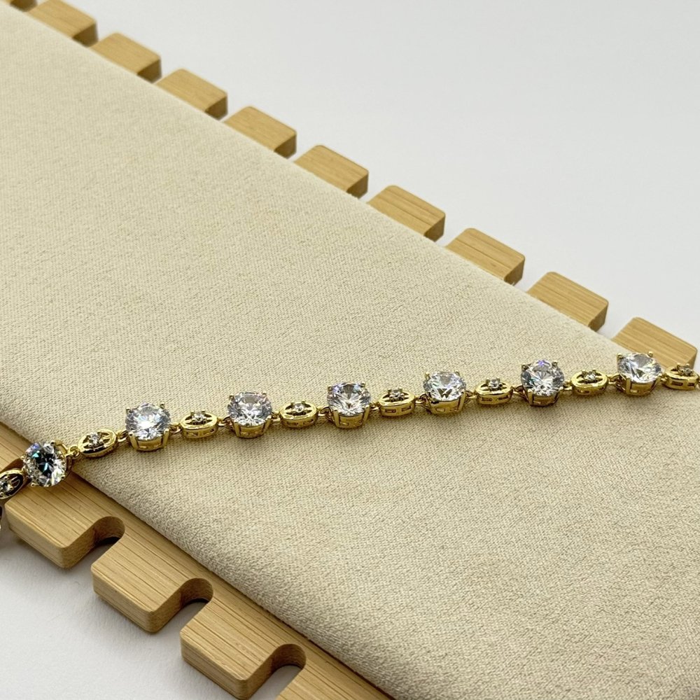 Bratara placata cu aur 18k