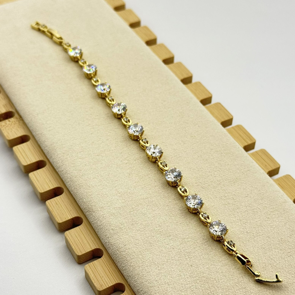 Bratara placata cu aur 18k