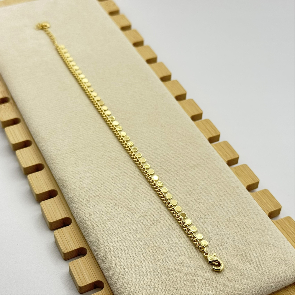 Bratara placata cu aur 18k