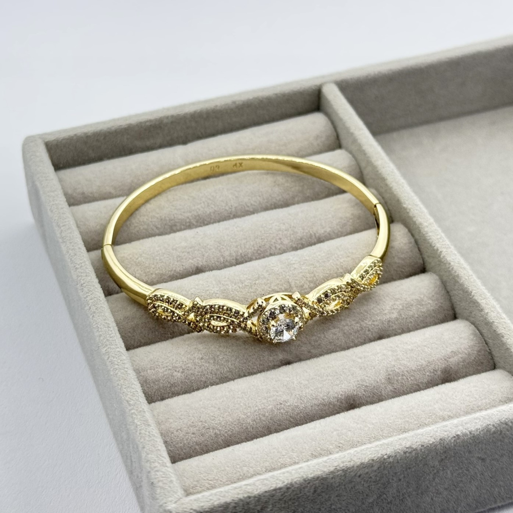 Bratara placata cu aur 18k