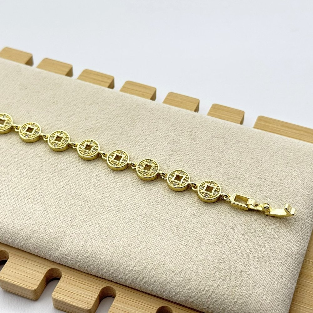 Bratara placata cu aur 18k Bratara placata cu aur 18k