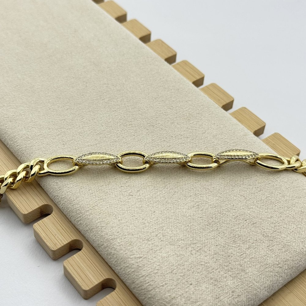 Bratara placata cu aur 18k Bratara placata cu aur 18k