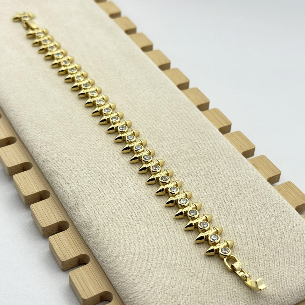 Bratara placata cu aur 18k Bratara placata cu aur 18k