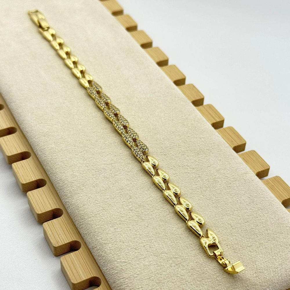 Bratara placata cu aur 18k Bratara placata cu aur 18k