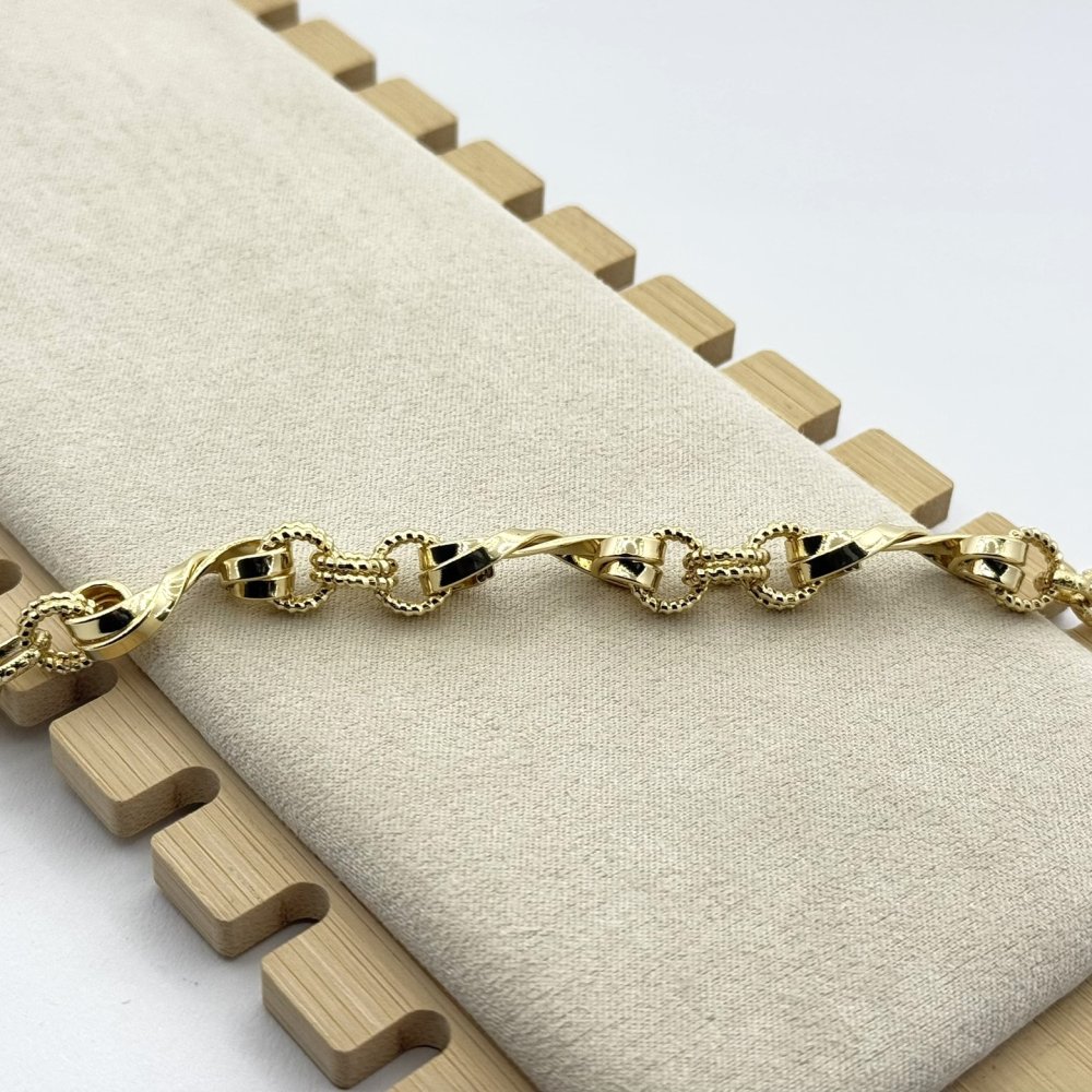 Bratara placata cu aur 18k Bratara placata cu aur 18k