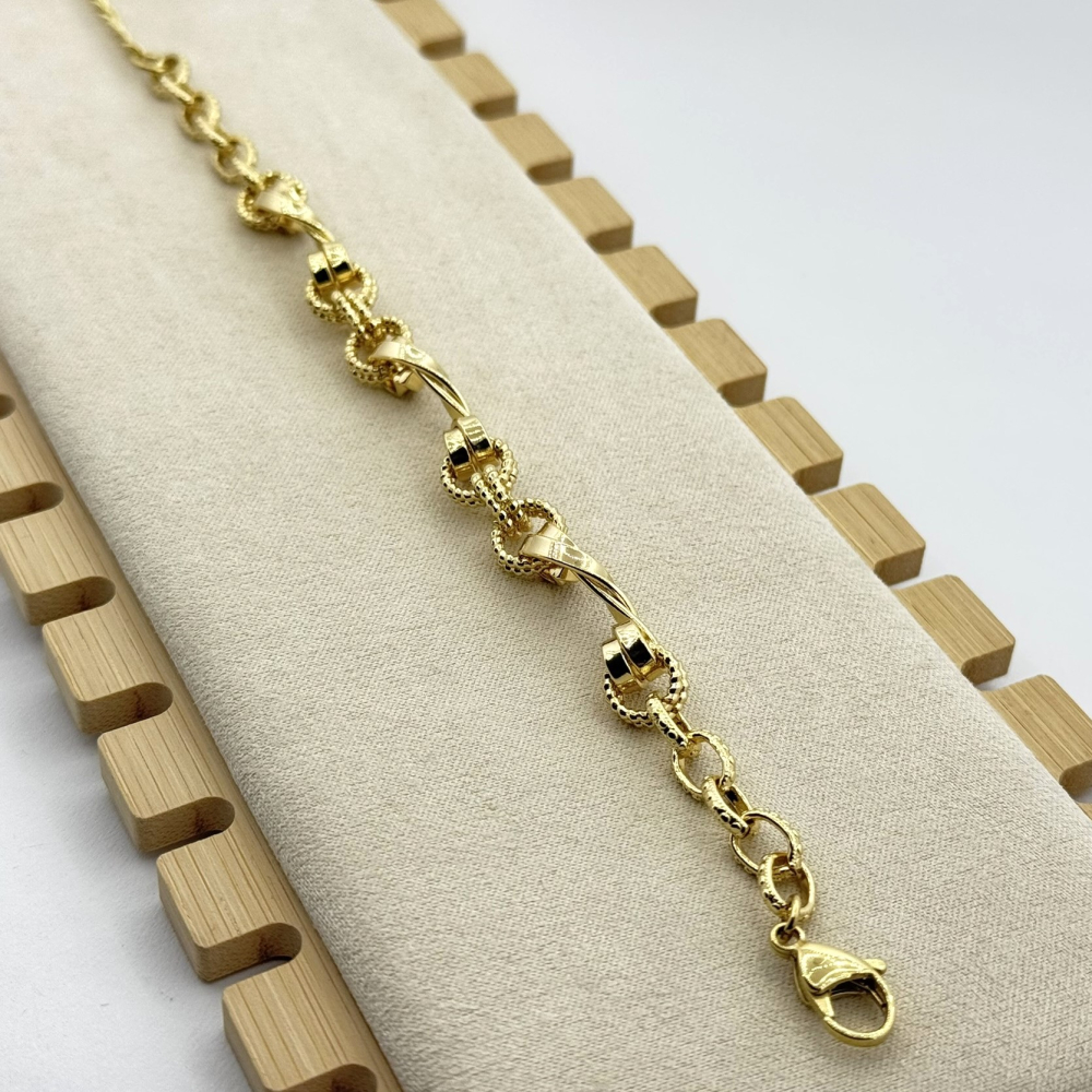 Bratara placata cu aur 18k Bratara placata cu aur 18k