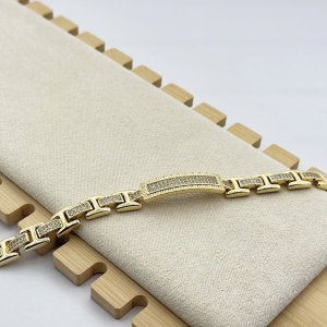 Bratara placata cu aur 18k Bratara placata cu aur 18k