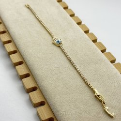 Bratara placata cu aur 18k Bratara placata cu aur 18k