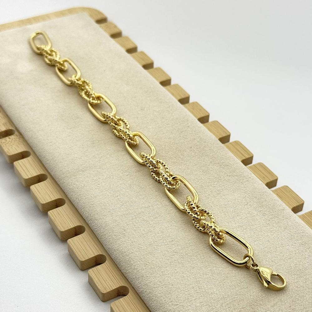 Bratara placata cu aur 18k