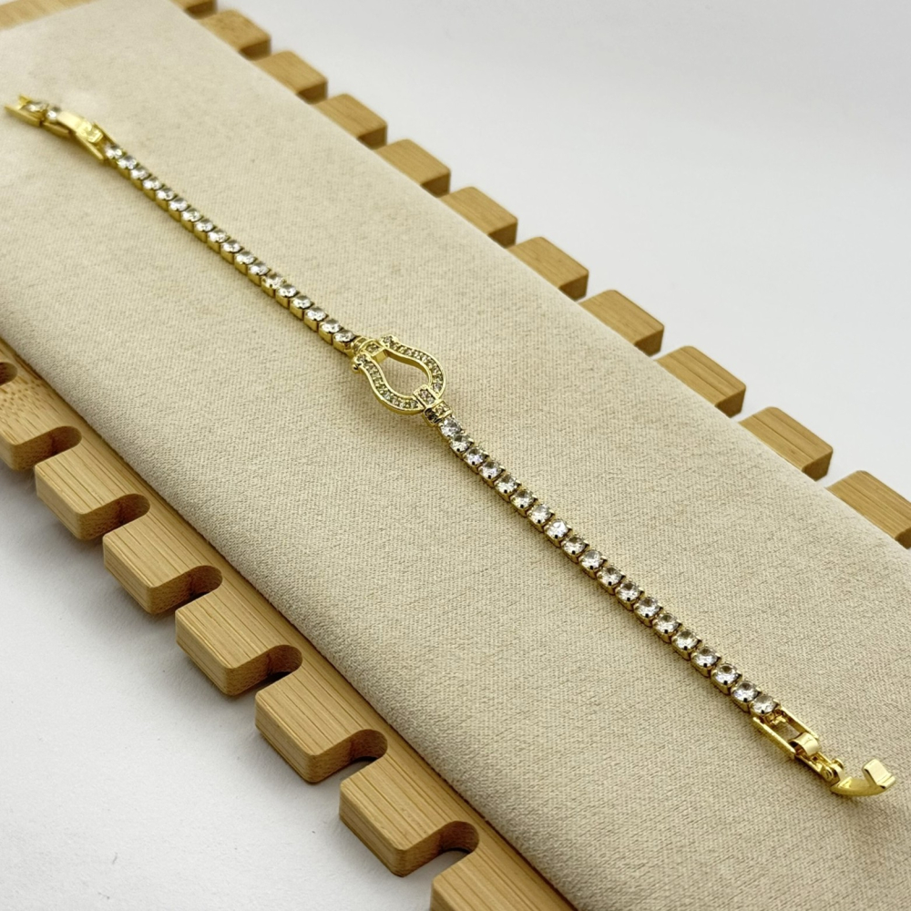 Bratara placata cu aur 18k