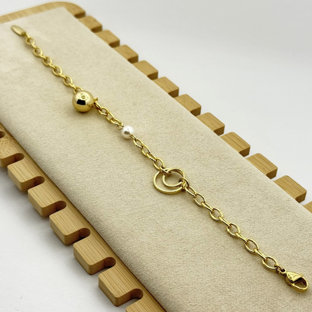 Bratara placata cu aur 18k