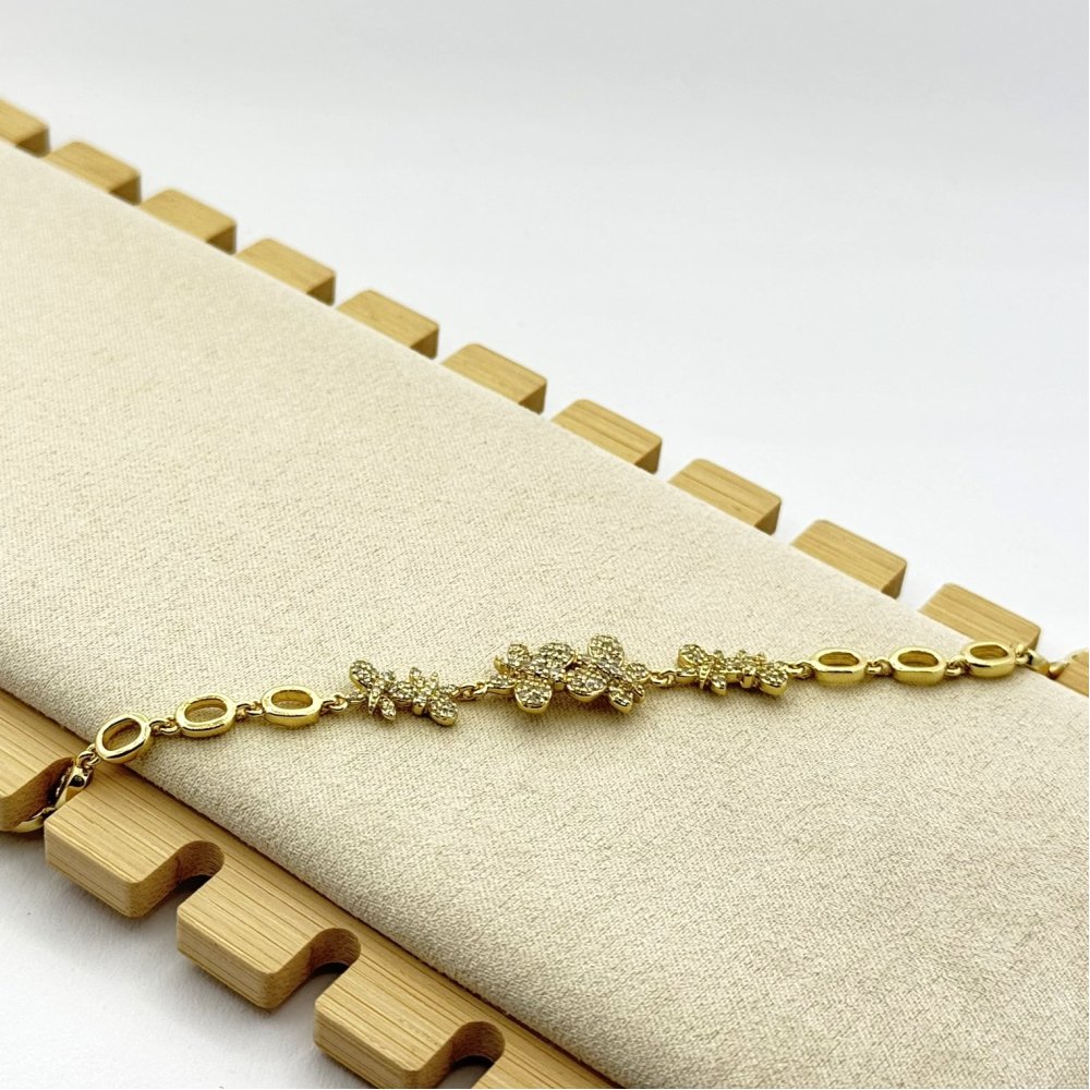 Bratara placata cu aur 18k