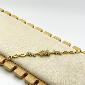 Bratara placata cu aur 18k