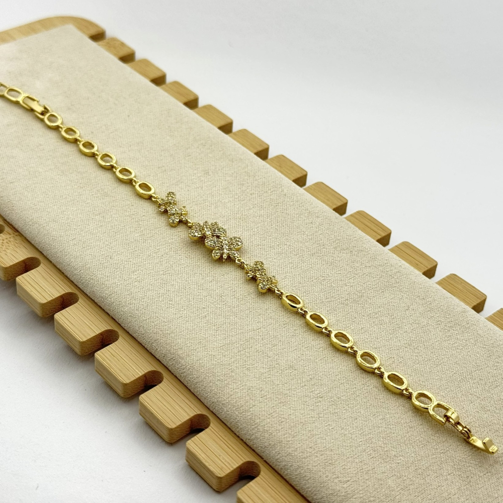 Bratara placata cu aur 18k