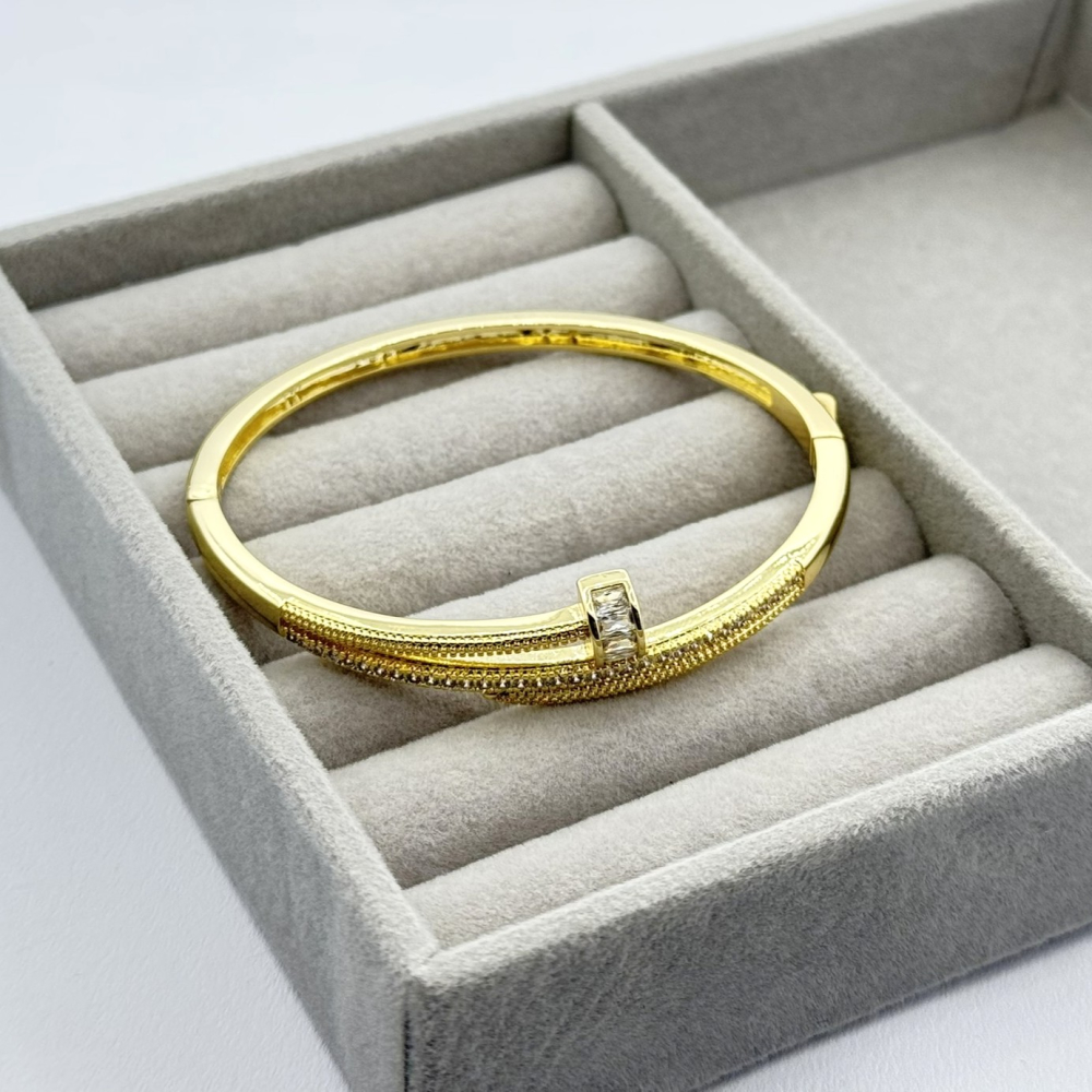 Bratara placata cu aur 18k Bratara placata cu aur 18k