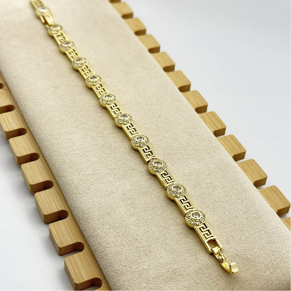 Bratara placata cu aur 18k