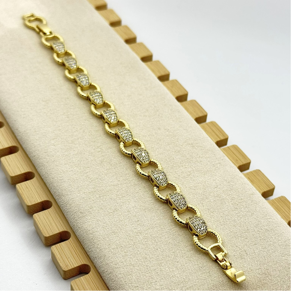 Bratara placata cu aur 18k Bratara placata cu aur 18k