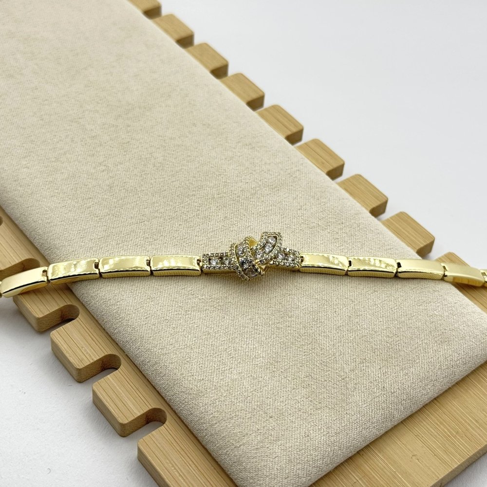 Bratara placata cu aur 18k