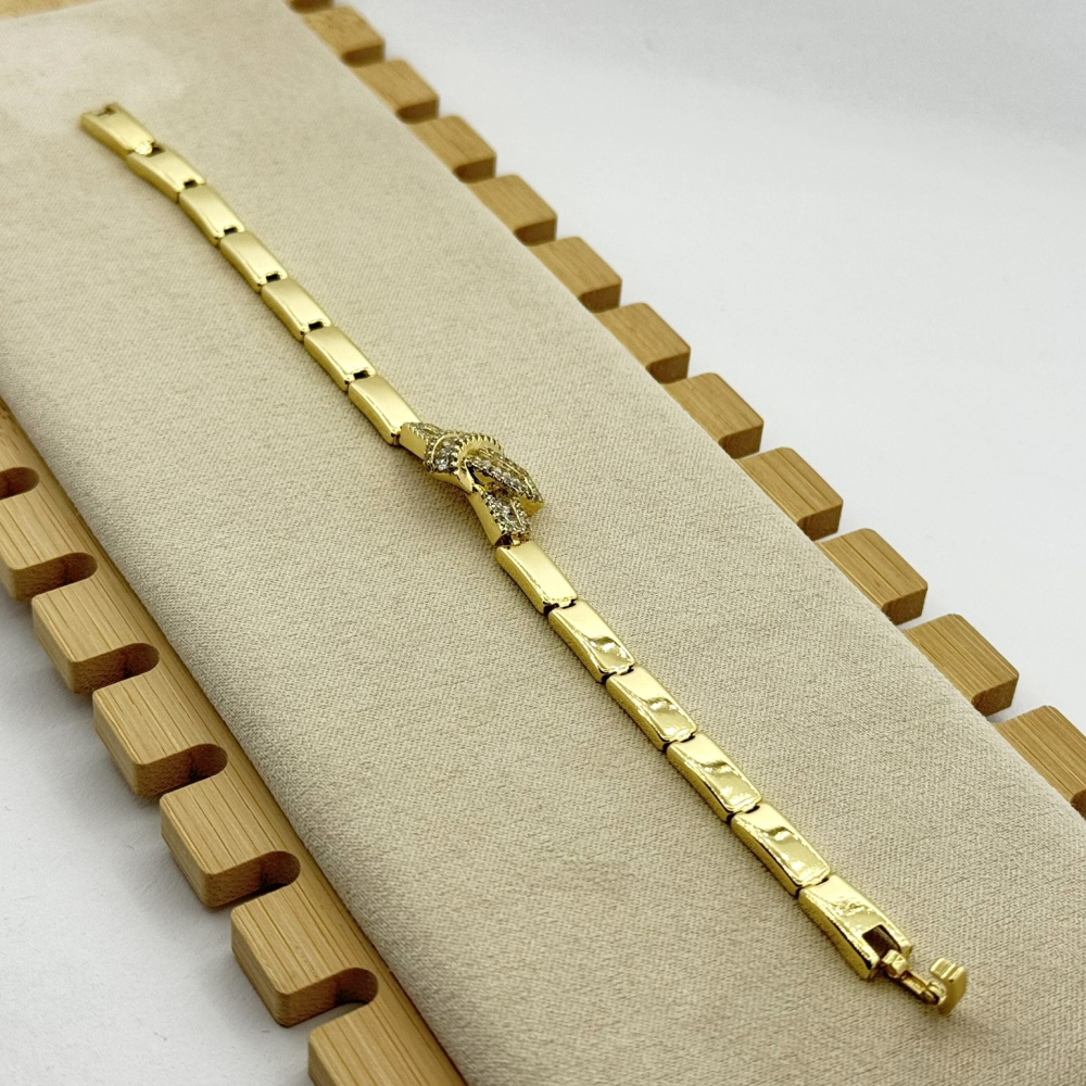 Bratara placata cu aur 18k