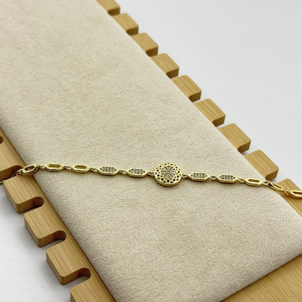 Bratara placata cu aur 18k