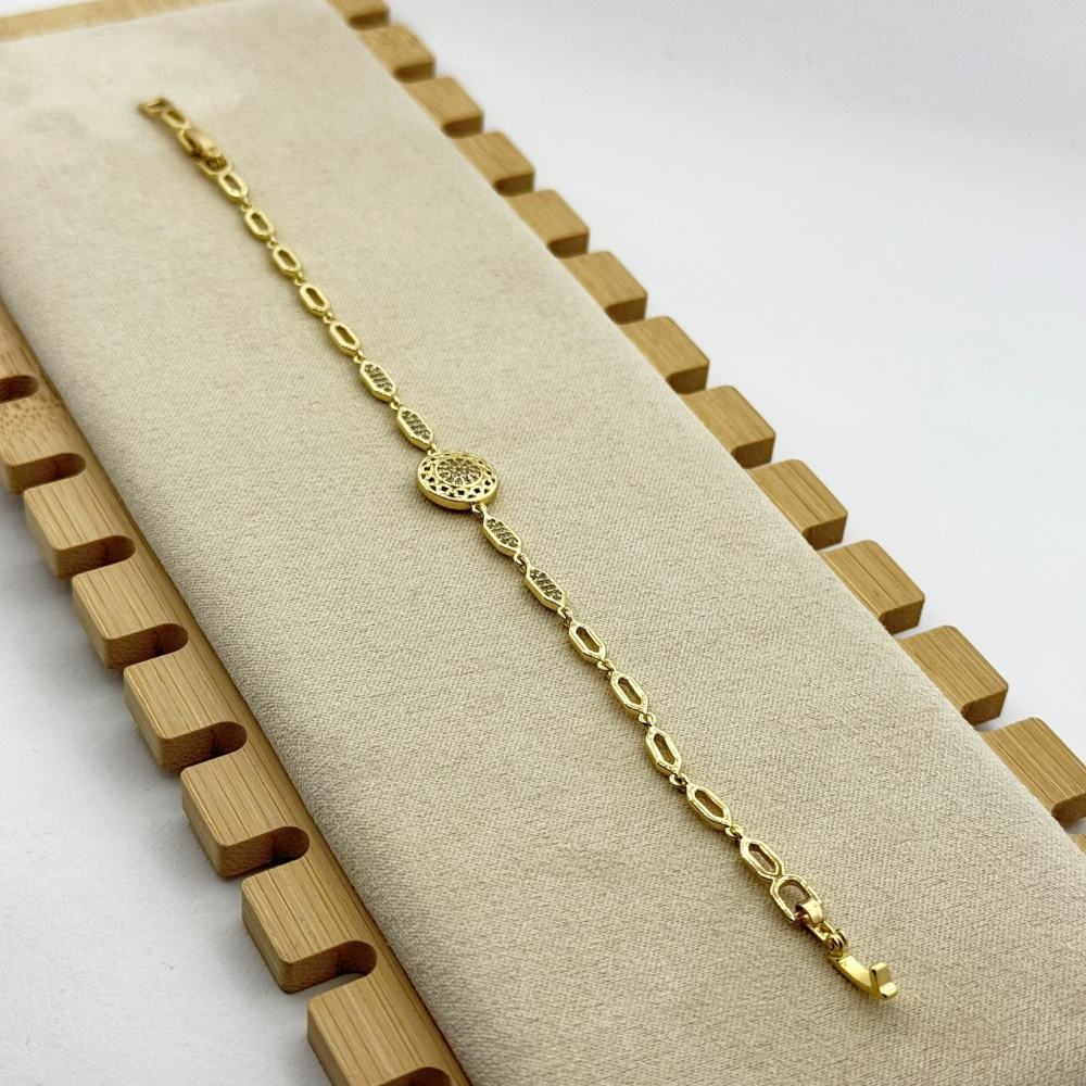 Bratara placata cu aur 18k