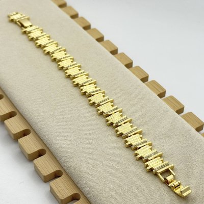 Bratara placata cu aur 18k