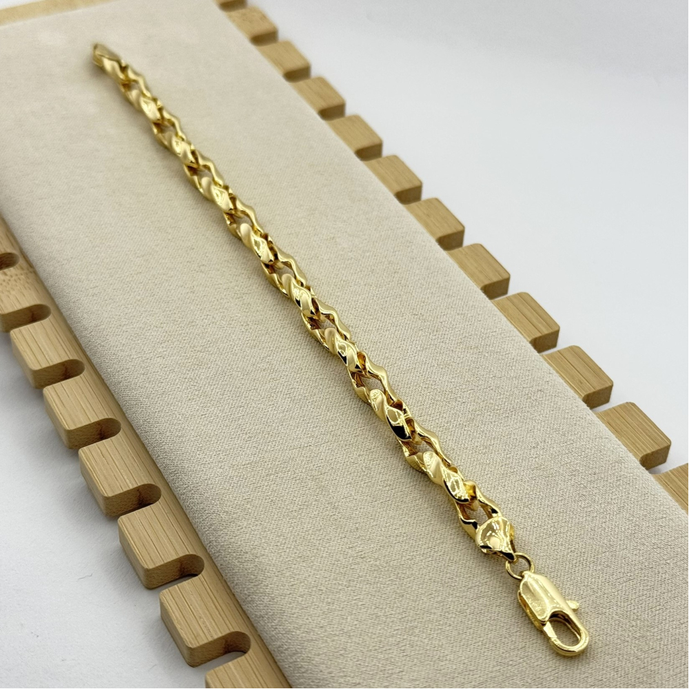 Bratara placata cu aur 18k