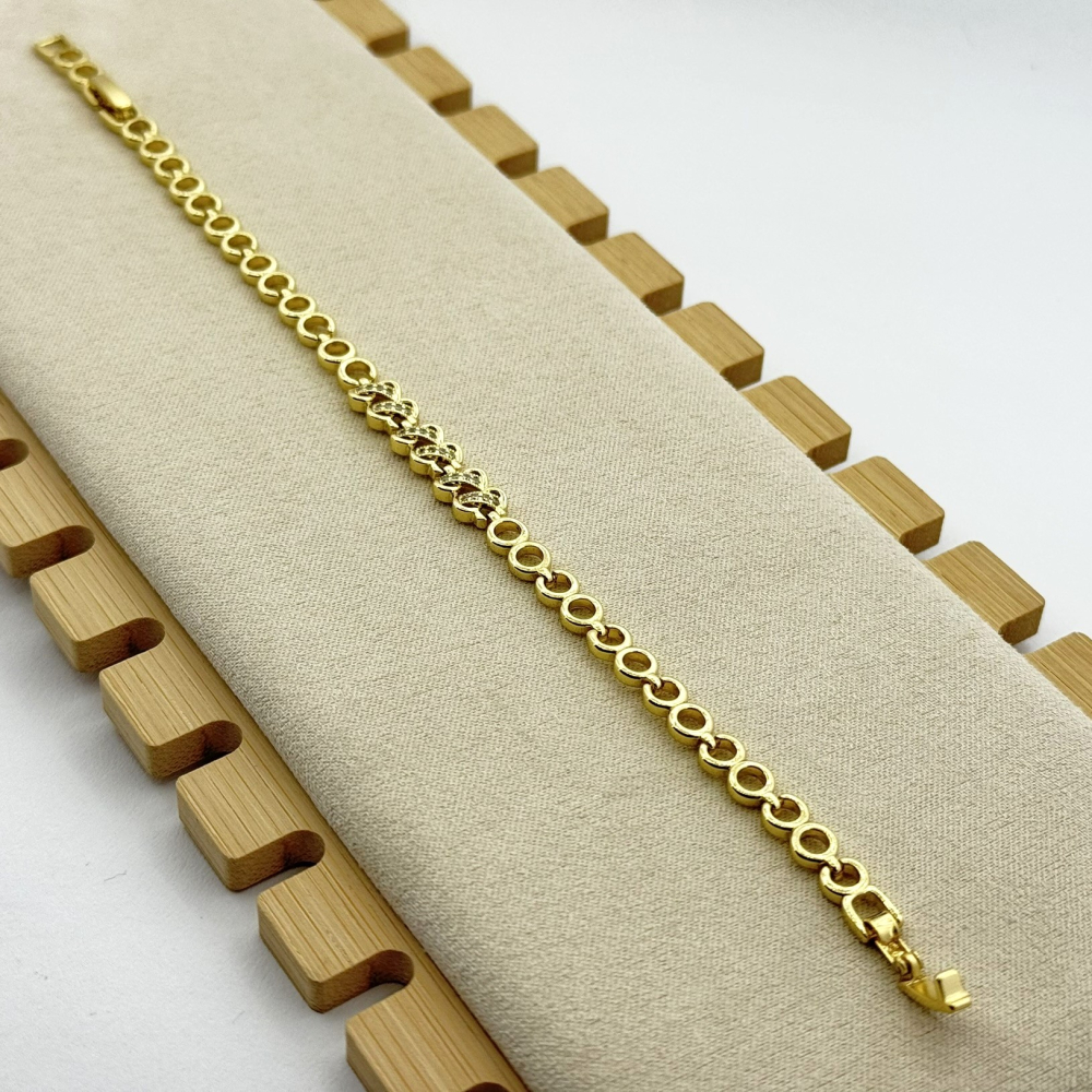 Bratara placata cu aur 18k