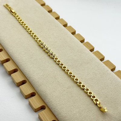 Bratara placata cu aur 18k