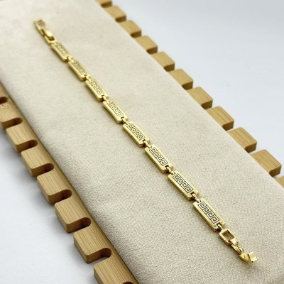 Bratara placata cu aur 18k