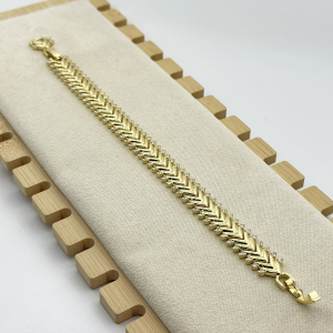 Bratara placata cu aur 18k